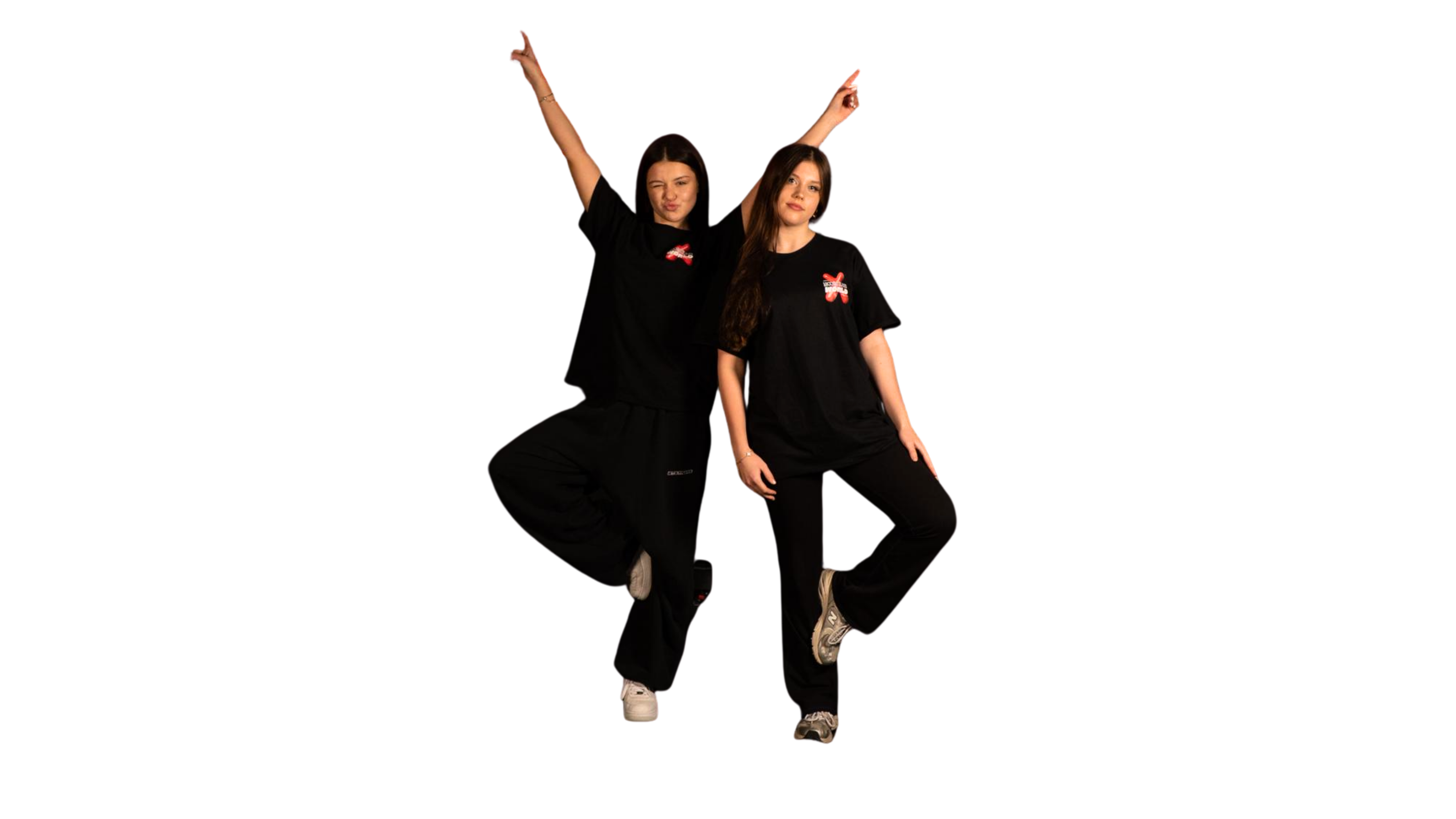 Twee Hoomrun dansers
